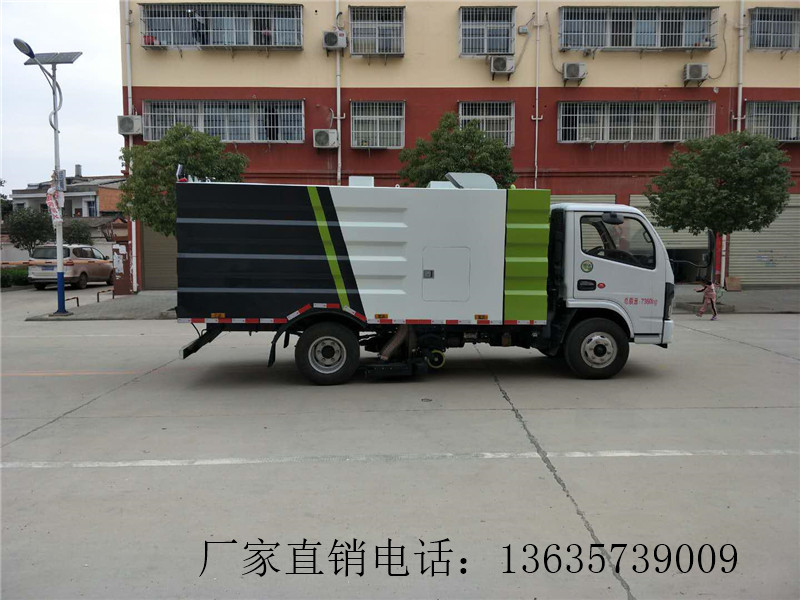 國六東風(fēng)5方干濕兩用吸塵車(適合東北使用)